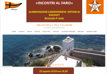 22 Agosto ore 18,30  Conferenza sulla Sana Alimentazione a cura del Prof. Ferdinando Di Maio