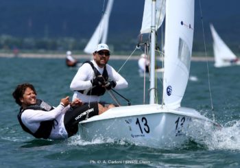 CVT – Campionato Italiano Assoluto Classe Snipe a Monfalcone Circolo della Vela Talamone presente con due equipaggi: Lapo Savorani e Alessandro Bari su ITA 31247  Luigi Gangitano e Francesca Ruggiero su ITA 31587